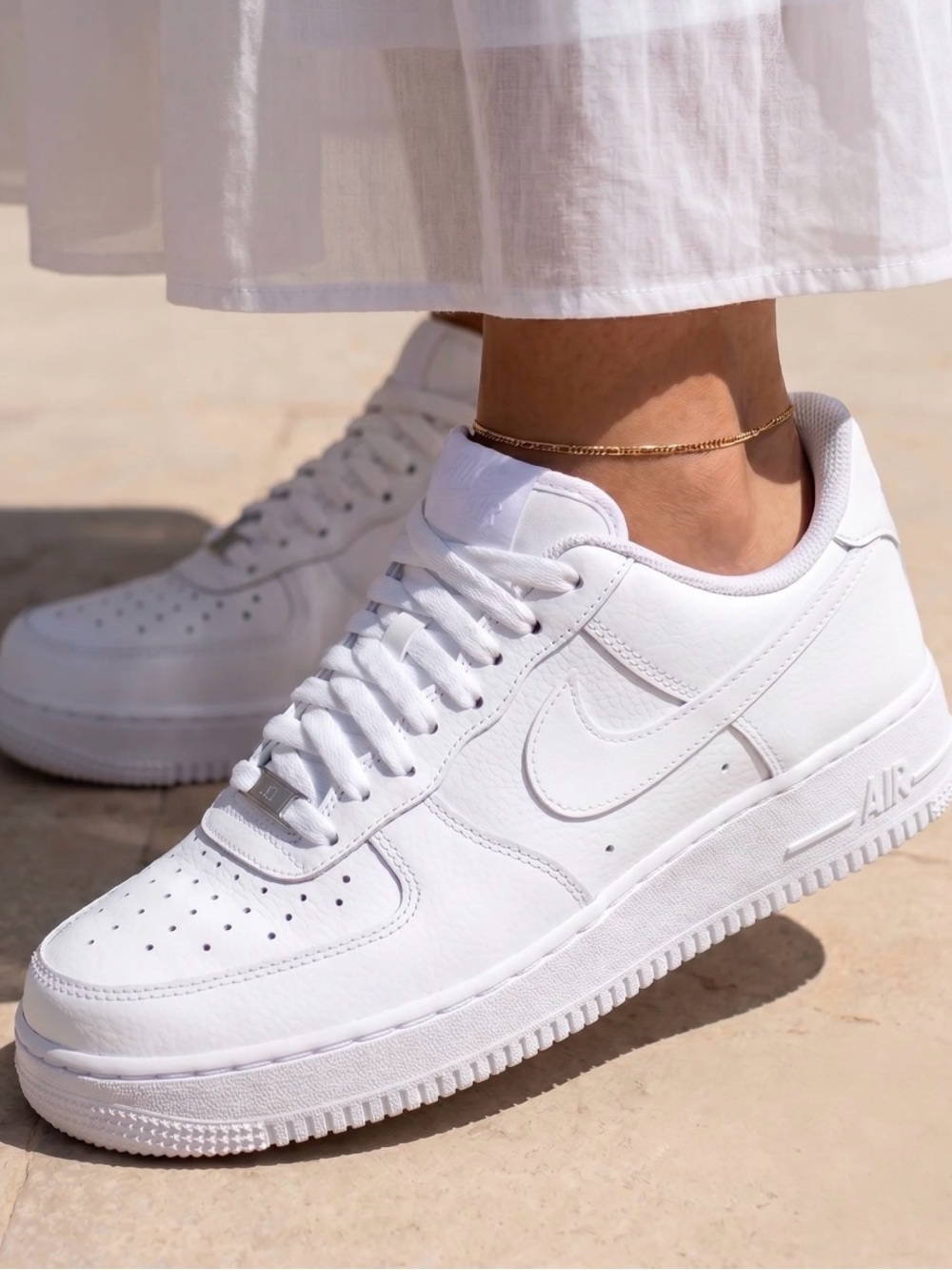 6Y/7.5W Nike White AF1